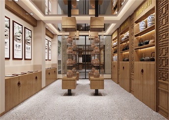 杭州中醫(yī)藥文化展廳設(shè)計效果圖